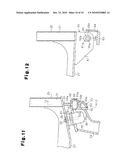 CAB STOPPER DEVICE FOR WORK MACHINE, METHOD FOR FIXING THE CAB STOPPER AND CAB OF WORK MACHINE diagram and image