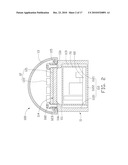 LED LAMP AND ADJUSTABLE LAMP CAP THEREOF diagram and image