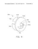 LED LAMP AND ADJUSTABLE LAMP CAP THEREOF diagram and image