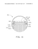 LED LAMP AND ADJUSTABLE LAMP CAP THEREOF diagram and image