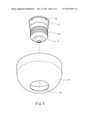 LAMP HEAT DISSIPATING STRUCTURE diagram and image