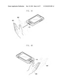 MOBILE DEVICE HAVING PROXIMITY SENSOR AND GESTURE BASED USER INTERFACE METHOD THEREOF diagram and image