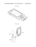 MOBILE DEVICE HAVING PROXIMITY SENSOR AND GESTURE BASED USER INTERFACE METHOD THEREOF diagram and image