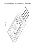 MOBILE DEVICE HAVING PROXIMITY SENSOR AND GESTURE BASED USER INTERFACE METHOD THEREOF diagram and image