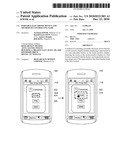 PORTABLE ELECTRONIC DEVICE AND METHOD OF CONTROLLING SAME diagram and image