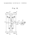 Differential signal receiving circuit and display apparatus diagram and image