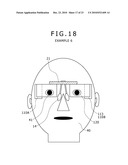 HEAD MOUNTED DISPLAY, AND IMAGE DISPLAYING METHOD IN HEAD MOUNTED DISPLAY diagram and image