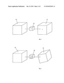 Calibration of volume acquired images diagram and image