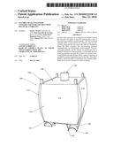 FLEXIBLE BULK CONTAINERS CONSTRUCTED TO BE LIFTABLE FROM BELOW BY A FORKLIFT diagram and image