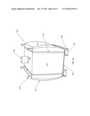 FLEXIBLE BULK CONTAINERS CONSTRUCTED TO BE LIFTABLE FROM BELOW BY A FORKLIFT diagram and image