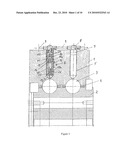 BEARING ARRANGEMENT AND METERING VALVE AND SUCTION DEVICE THEREFOR diagram and image