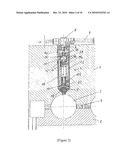 BEARING ARRANGEMENT AND METERING VALVE AND SUCTION DEVICE THEREFOR diagram and image