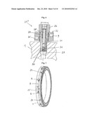 BEARING ARRANGEMENT AND METERING VALVE AND SUCTION DEVICE THEREFOR diagram and image