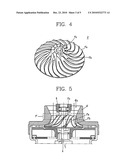 IMPELLER OF A SUCTION-ENFORCED TYPE AND FAN-MOTOR HAVING THE SAME diagram and image