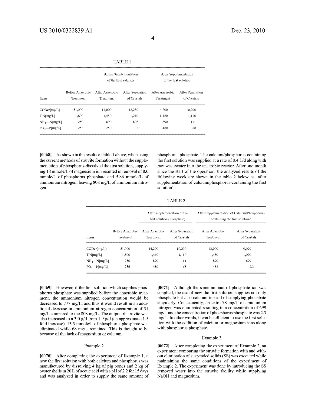 NITROGEN-RICH WASTE WATER TREATMENT METHOD AND METHOD FOR PRODUCING STRUVITE - diagram, schematic, and image 05