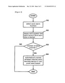 METHOD AND APPARATUS FOR RANDOMLY PROVIDING LEARNING INFORMATION TO USER THROUGH COMMUNICATION TERMINAL diagram and image