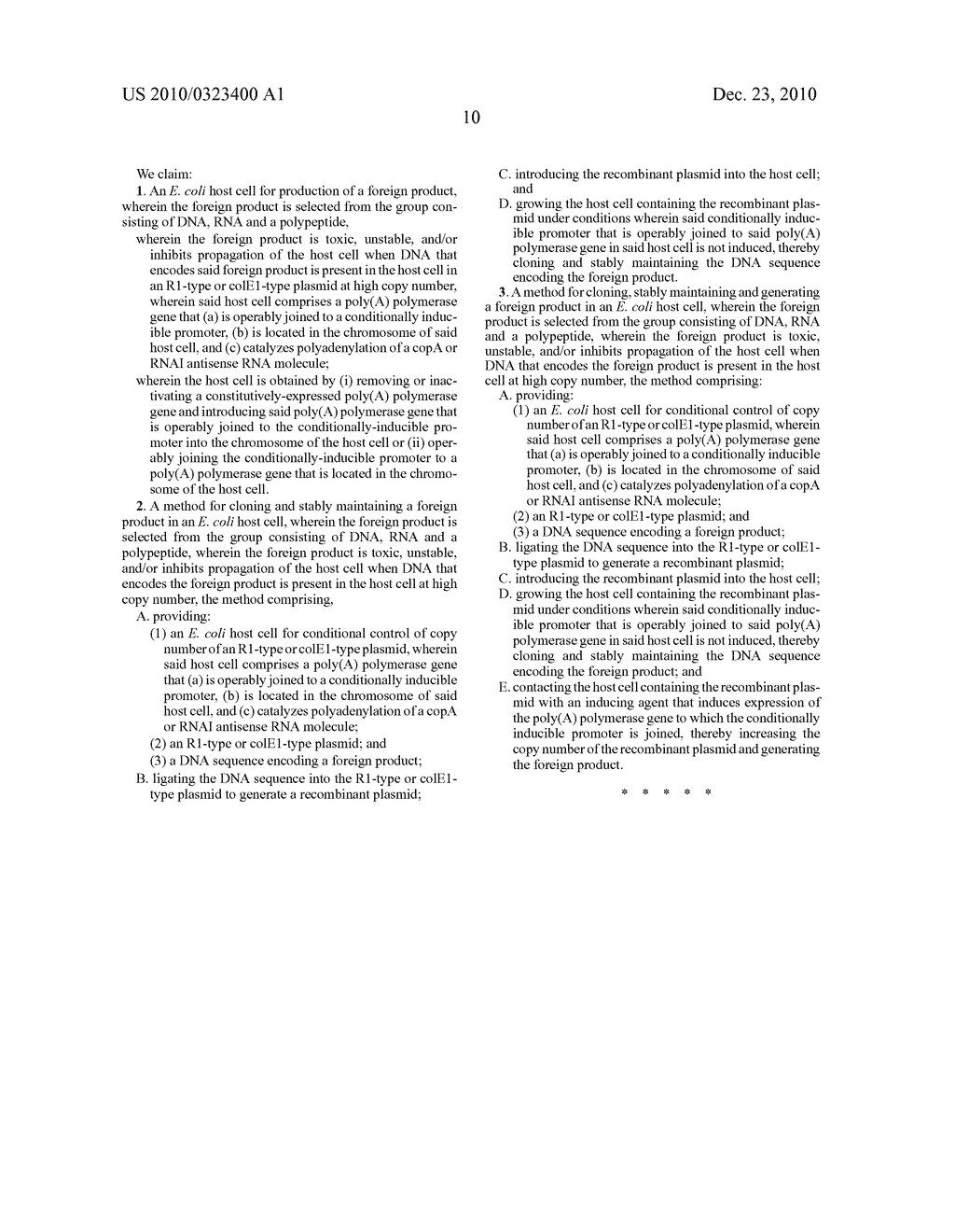 Compositions and Methods for Controlling Copy Number for a Broad Range of Plasmids and Uses Thereof - diagram, schematic, and image 12