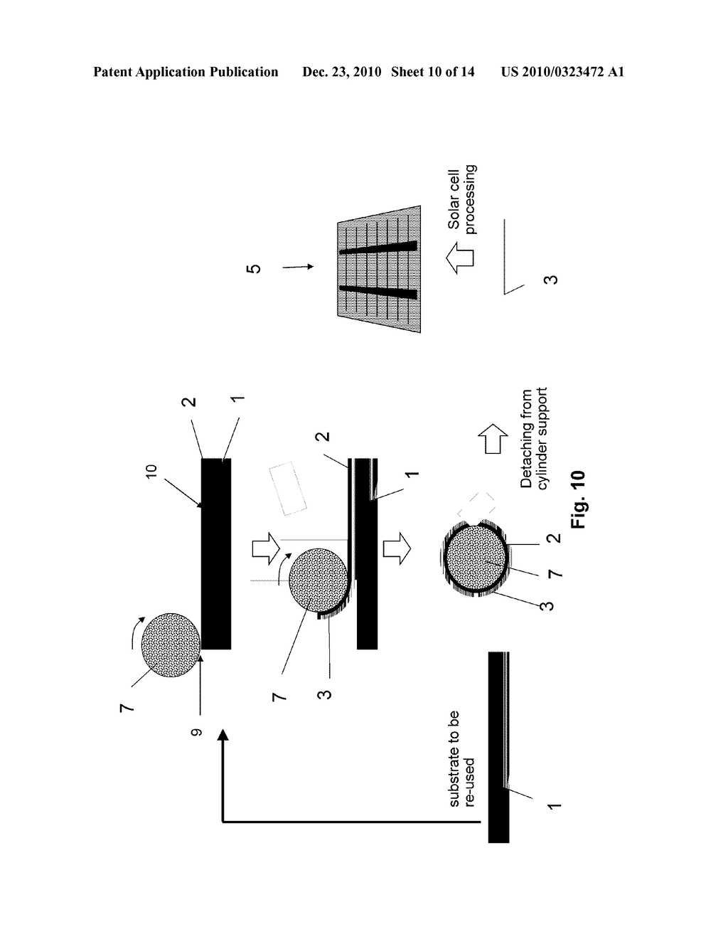 METHOD FOR THE PRODUCTION OF THIN SUBSTRATES - diagram, schematic, and image 11