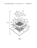 CONNECTOR ASSEMBLY HAVING ALIGNMENT MEMBERS FOR HOLDING A MODULE diagram and image