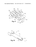 DEVICE FOR LATCHING A CONNECTOR DEVICE AND ASSOCIATED TOOL diagram and image