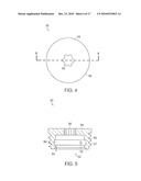 GOLF CLUB HEAD AND REMOVABLE WEIGHT diagram and image