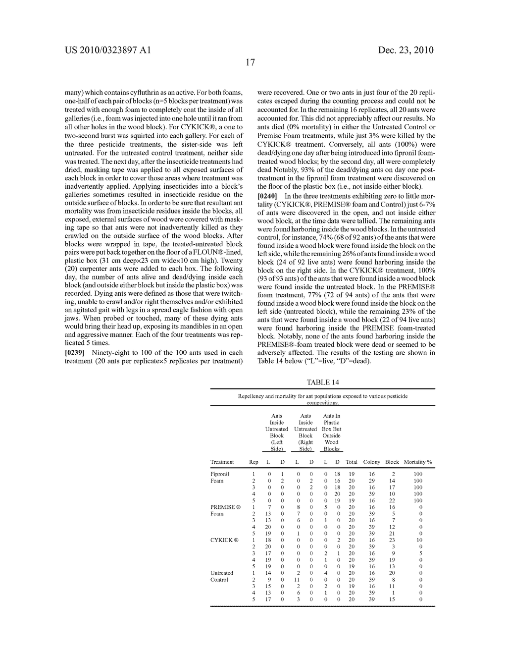 FOAMABLE PESTICIDE COMPOSITIONS - diagram, schematic, and image 21