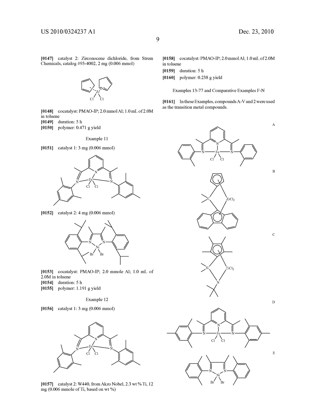 POLYMERIZATION OF OLEFINS - diagram, schematic, and image 10