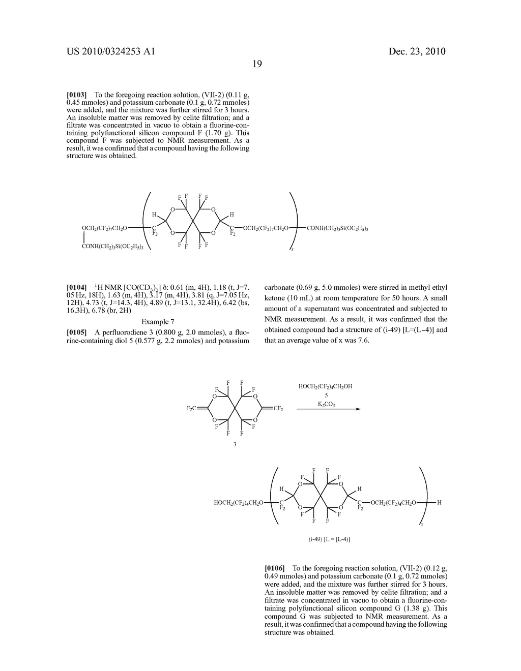 FLUORINE-CONTAINING POLYFUNCTIONAL SILICON COMPOUND AND METHOD FOR PRODUCING FLUORINE-CONTAINING POLYFUNCTIONAL SILICON COMPOUND - diagram, schematic, and image 20