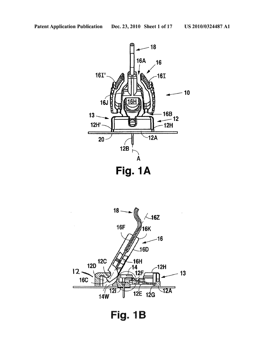 LOW PROFILE, PIVOTAL CONNECTION INFUSION ASSEMBLY - diagram, schematic, and image 02