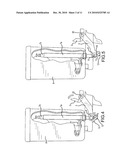AUTOMATICALLY FLUSHING TOILET diagram and image