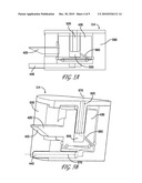 IN-DOOR FLUID DRAINAGE SYSTEM FOR A REFRIGERATOR diagram and image