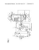 Air conditioner for vehicle with heat pump cycle diagram and image