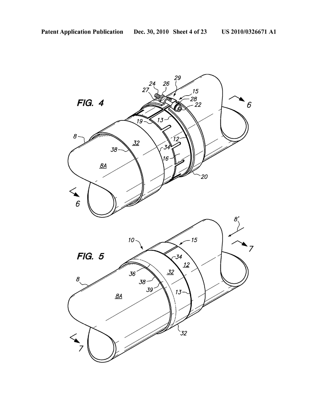 INTERFERENCE-FIT STOP COLLAR AND METHOD OF POSITIONING A DEVICE ON A TUBULAR - diagram, schematic, and image 05