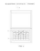ELECTRONIC DEVICE WITH TWO KEYPADS diagram and image