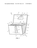 INTERCHANGEABLE TAB INDEXING SYSTEM FOR STORAGE DEVICES diagram and image