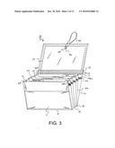 INTERCHANGEABLE TAB INDEXING SYSTEM FOR STORAGE DEVICES diagram and image