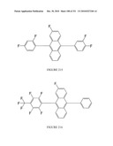 Blue/violet diphenylanthracene chemiluminescent fluorescers diagram and image