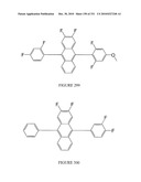 Blue/violet diphenylanthracene chemiluminescent fluorescers diagram and image