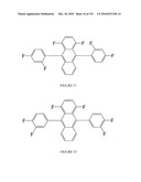 Blue/violet diphenylanthracene chemiluminescent fluorescers diagram and image