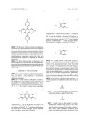 Blue/violet diphenylanthracene chemiluminescent fluorescers diagram and image