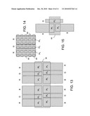 OLED panel with broadended color spectral components diagram and image