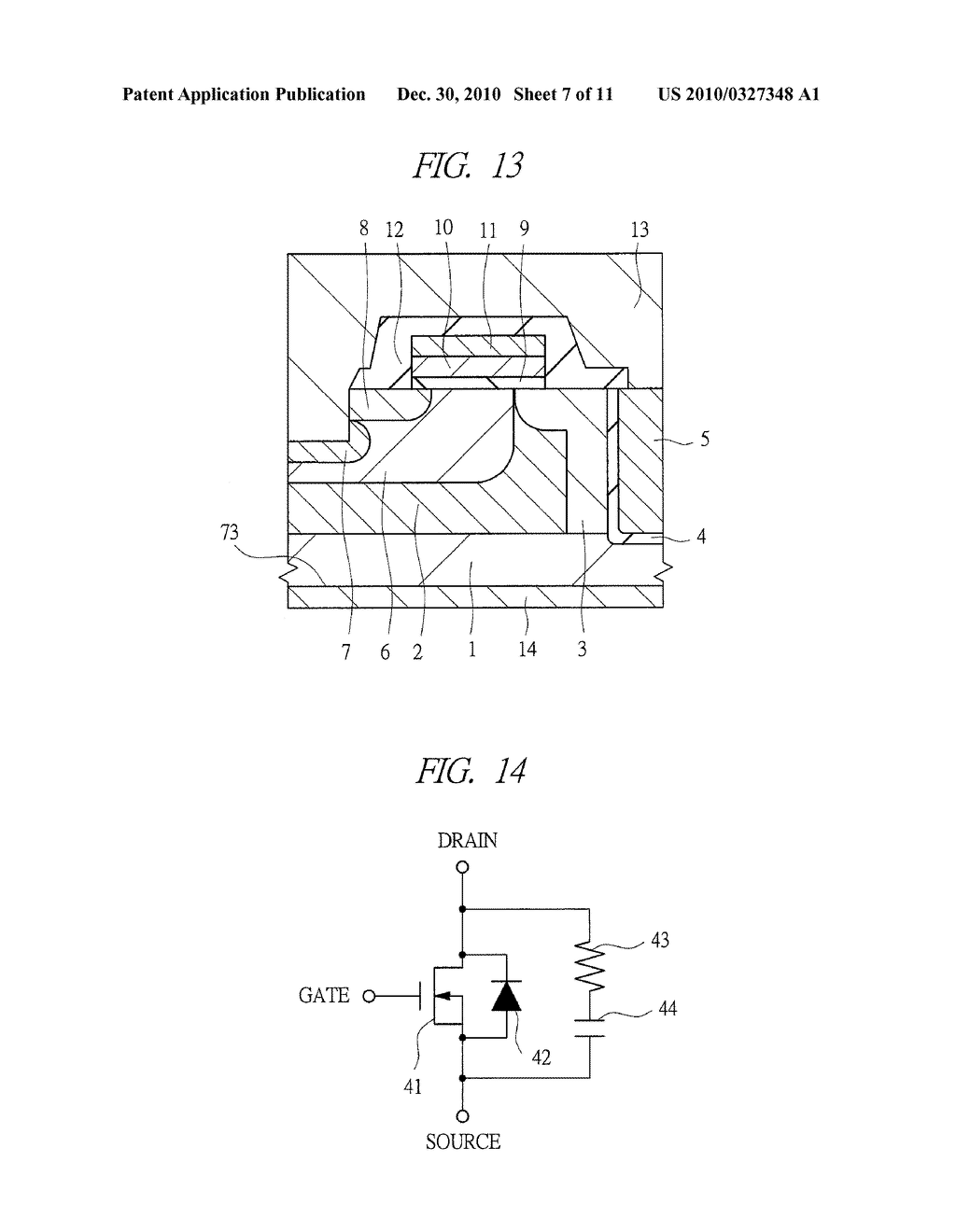 SEMICONDUCTOR DEVICE, METHOD OF MANUFACTURING THE SAME AND POWER-SUPPLY DEVICE USING THE SAME - diagram, schematic, and image 08