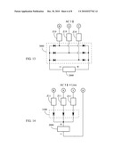 Lighting device with optical pulsation suppression by polyphase-driven electric energy diagram and image