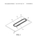 ANTENNA SUITABLE IN HAND-HELD DEVICE diagram and image