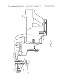 SELECTABLE PRINTHEAD-TO-PAPER SPACING ADJUSTMENT METHOD diagram and image