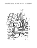 SELECTABLE PRINTHEAD-TO-PAPER SPACING ADJUSTMENT METHOD diagram and image