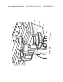 SELECTABLE PRINTHEAD-TO-PAPER SPACING ADJUSTMENT METHOD diagram and image