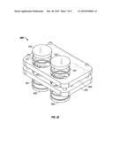 OPHTHALMIC EYEWEAR WITH LENSES CAST INTO A FRAME AND METHODS OF FABRICATION diagram and image