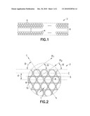 RADIATION DIFFRACTION MATERIAL FOR REFLECTING INVISIBLE RADIATION diagram and image