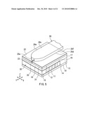 Near-field light generating device that includes near-field light generating element accommodated in a groove of an encasing layer diagram and image